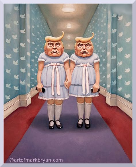 The very naughty girls | Paintor : Mark Bryan Farewell forev… | Flickr Absurdism Art, Absurd Art, Mark Bryan, Art Feminism, Surrealism Painting, Lowbrow Art, Creepy Art, Pop Surrealism, Weird Art