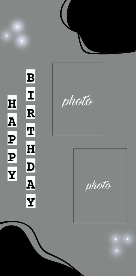 Happy Birthday My Brother, Happy Birthday Icons, Happy Birthday Black, Birthday Captions Instagram, Birthday Collage, Happy Birthday Wallpaper, Happy Birthday Template, Friend Birthday Quotes, Happy Birthday Posters