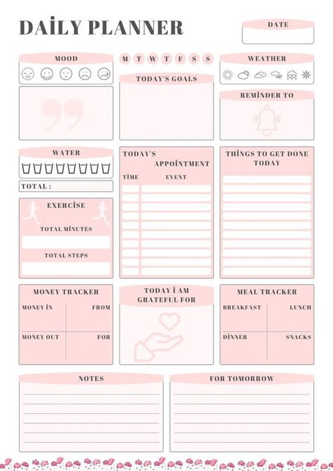 Daily Planner, Weekly Planner, Monthly Planner, Instant Download, Work From Home, iPad Planner Daily Palnner, Best Weekly Planner, Weekly Planner Print, A4 Planner, Daily Monthly Planner, Monthly Cleaning, Daily Routine Planner, Study Planner Printable, Monthly Planner Template