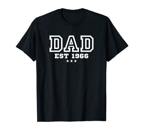 PRICES MAY VARY. Great tee announces proudly the year that your Dad became everything to your family. Colligate writing with year he was established as a father. Celebrate Dads special day with great Father's Day gift from Son, Daughter or Wife to Give. Dad, Grandpa or Husband would be thrilled with tee if it is first Dads day or 50th Lightweight, Classic fit, Double-needle sleeve and bottom hem Dad Day, Father's Day T Shirts, A Father, Branded T Shirts, Fathers Day Gifts, Circuit, Fathers Day, Father's Day, The Year