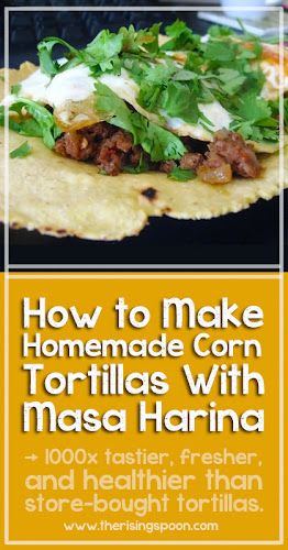 Masa Recipes, Corn Tortilla Recipes, Homemade Corn Tortillas, Beef Tacos, Tortilla Recipe, Homemade Tortillas, Breakfast Tacos, Grass Fed Beef, Mexican Recipes