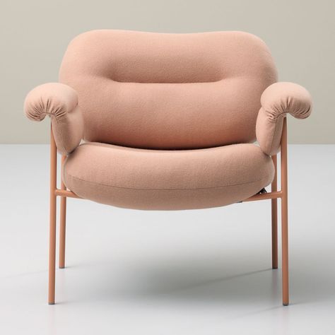 Bollo chair by Andreas Engesvik for Fogia Feminine Decor, European Home Decor, Elegant Chair, Pink Chair, Chaise Design, Hanging Basket, Take A Seat, Chairs Armchairs, Sofas And Chairs