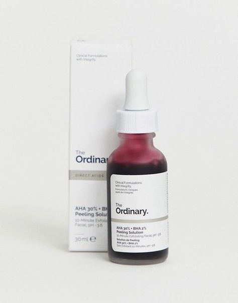 The Ordinary Aha 30% Bha 2%, The Ordinary Peeling Solution, The Ordinary Serum, The Ordinary Retinol, Ordinary Skincare, Peeling Solution, The Ordinary Skincare, Facial Exfoliator, Skin Care Serum