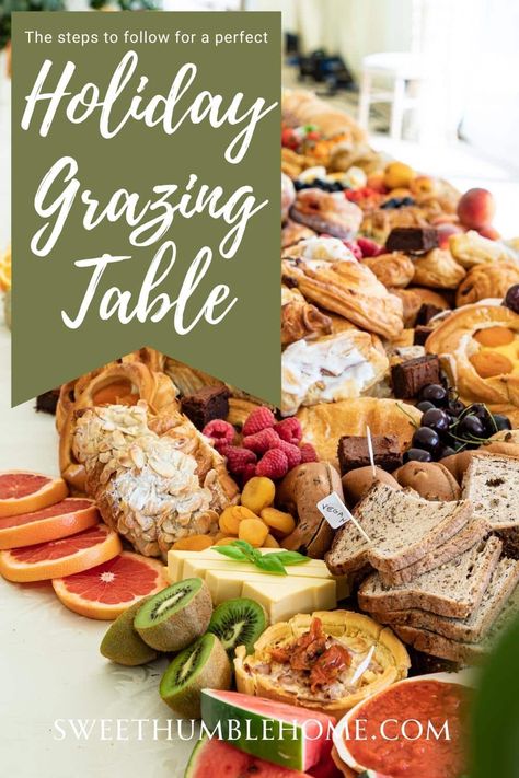 "Embark on a festive culinary journey with our Christmas Grazing Table! Packed with delightful cheeses, charcuteries, fruits, and sweet surprises, it's the perfect addition to your holiday celebrations. Revel in the magic of creating your very own grazing table. #ChristmasGrazingTable #HolidayGrazingTable #HolidayParties #ChristmasCharcuterie" Grazing Table Thanksgiving, Holiday Graze Table, Affordable Grazing Table, Charcuterie For Christmas Party, Festive Grazing Table, Grazing Table How To, Grazing Table Recipes, Holiday Party Grazing Table, Christmas Breakfast Grazing Table