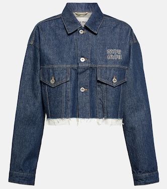 Blouson Jacket, City Dress, Cropped Denim Jacket, Summer Beach Wear, Denim Jacket Women, Cropped Denim, Lady Dior, Hermes Birkin, Valentino Garavani