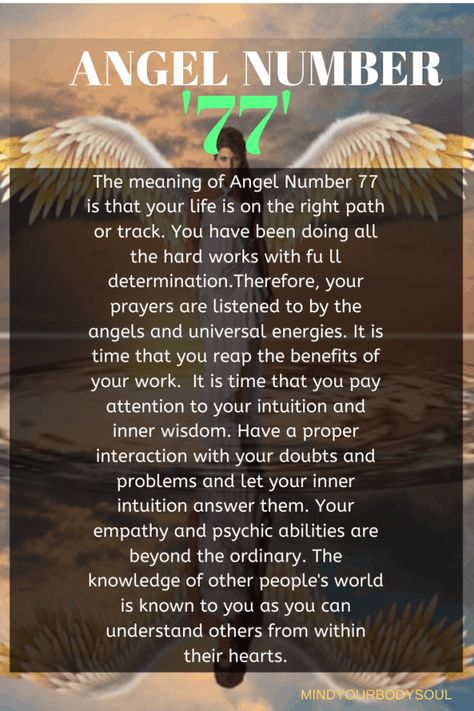 Angel Number 77 Meaning: What Does It Mean In Love? - Mind Your Body Soul 77 Meaning, 4444 Angel Number, 44 Meaning, Freyja Goddess, Burn Workout, Angel Number Meaning, Healing Journaling, Numerology Life Path, Spiritual Things