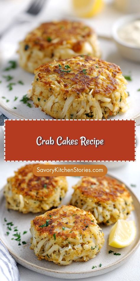 Looking for a delicious seafood dinner that impresses? This crab cakes recipe is perfect for any occasion, blending rich flavors with a crispy exterior. You'll love how easy it is to create a gourmet meal at home. Save this recipe for your next seafood feast! Easy Crab Cake Recipe, Pappadeaux Crab Cakes Recipe, Crab Cakes Air Fryer, Crab Cakes Recipe Easy, Crab Beignets Recipe, Roe Recipes, Crab Cake Recipe Easy, Crab Cakes Recipe Best, Easy Crab Cakes