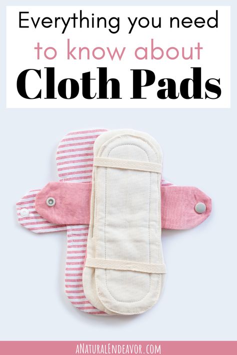 How to use cloth pads, benefits of using reusable pads during your menstrual cycle. These cloth pads keep you from leaking, and are actually more comfortable than disposable pads. Cloth Period Pads, How To Make Pads For Period, Period Crafts, Cloth Pads Menstrual, Reusable Period Pads, Reusable Pads Menstrual, Menstrual Pads Pattern Free, Reusable Pads, Reuseable Pads