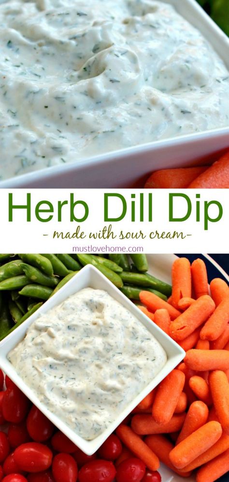 Dip For Veggies, Dill Dip Recipes, Chips Dip, Dill Recipes, Dill Dip, Vegetable Dip, Cheesecake Dip, Herb Recipes, Veggie Dip