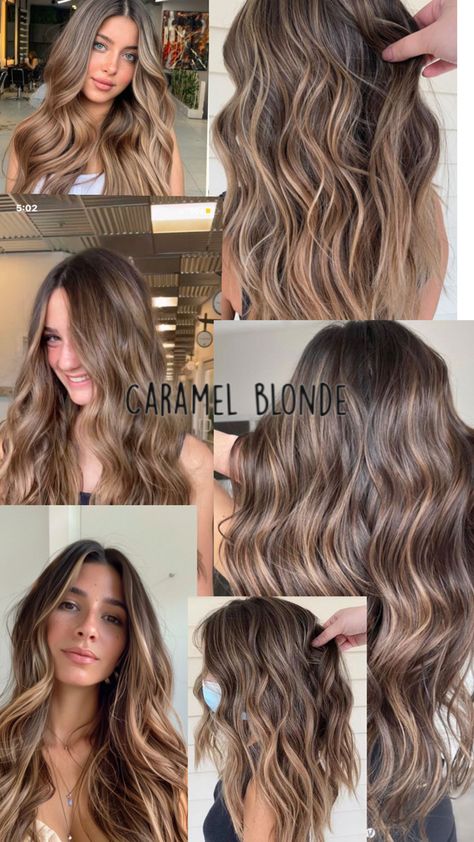 Caramel blonde for dark roots Dark Roots Caramel Hair, Caramel Blonde, Caramel Hair, Dark Roots, Hair Color Balayage, Hair Routines, Hair Inspo, Balayage, Blonde Hair