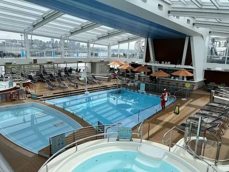 Quantum Of The Seas Alaska, Pullman Bed, Quantum Of The Seas, Royal Caribbean Ships, Cruise Ideas, Cruise 2023, Large Balcony, Alaskan Cruise, Royal Caribbean Cruise