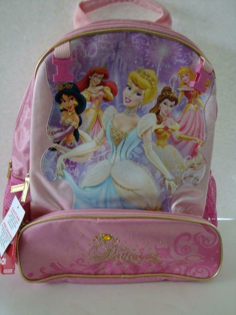 Disney Princess Backpack, Disney Backpack, Disney Princess Toddler, Princess Backpack, Princess Mermaid, New Disney Princesses, Disney Princess Ariel, Girls Disney, Princess Kids