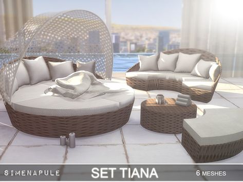 Sims 4 Cc Furniture Living Rooms, Sims 4 Beds, The Sims 4 Lots, Resource Furniture, Sims 4 Tsr, Die Sims 4, Mod Furniture, Sims Packs, Sims 4 Bedroom