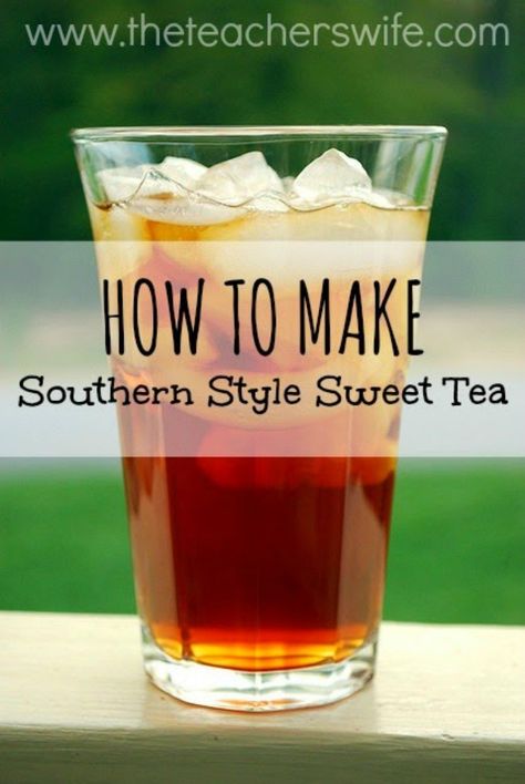 Shots Drinks, Sweet Tea Recipes, Southern Sweet Tea, Coconut Dessert, The Deep South, Random Recipes, Iced Tea Recipes, Brownie Desserts, Milk Shakes