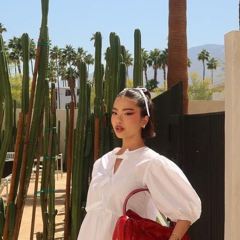 steph hui🦋 on Instagram: "a dessert in the desert 🌵
CHELLA DAY 1 🎡 🥊" Steph Hui Hair, Steph Hui, April 13, In The Desert, The Desert, Instagram A, Short Hair, Short Hair Styles, Dessert