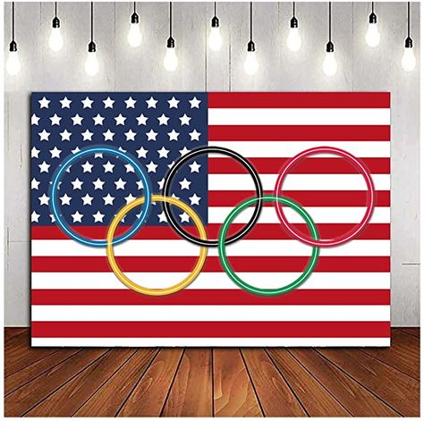 Olympic Party Food, Olympic Party Decorations, American Themed Party, Classroom Garden, Olympic Theme Party, Homecoming 2022, Welcome Banners, Party Planning Guide, Olympic Theme