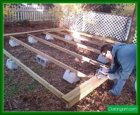 12 x 12 floating deck plans - Yahoo Search Results Build A Floating Deck, Floating Deck Plans, Freestanding Deck, Ground Level Deck, Deck Building Plans, Building A Floating Deck, Laying Decking, Floating Deck, Deck Construction