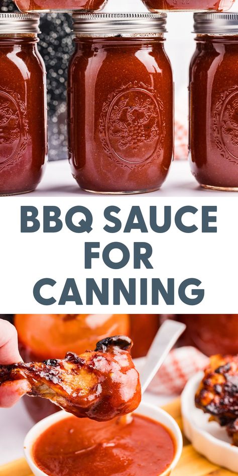 Elevate your barbecue with this homemade canned sauce recipe that’s bursting with sweet, smoky flavors. 🍖✨ Easy to make and even easier to enjoy, get ready to impress at your next BBQ! #HomemadeBBQ #CanningSeason Canning Barbecue Sauce, Home Canned Barbeque Sauce, Homemade Canned Bbq Sauce, Vodka Sauce For Canning, Bbq Sauce To Can, How To Can Hot Sauce, Canned Barbecue Sauce Recipe, Canning Barbeque Sauce, How To Can Bbq Sauce