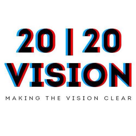 20/20 Vision, Master Vision, Leadership Retreat, Vision Logo, 20 20 Vision, Blurry Vision, 2020 Vision, Game Master, Salon Design