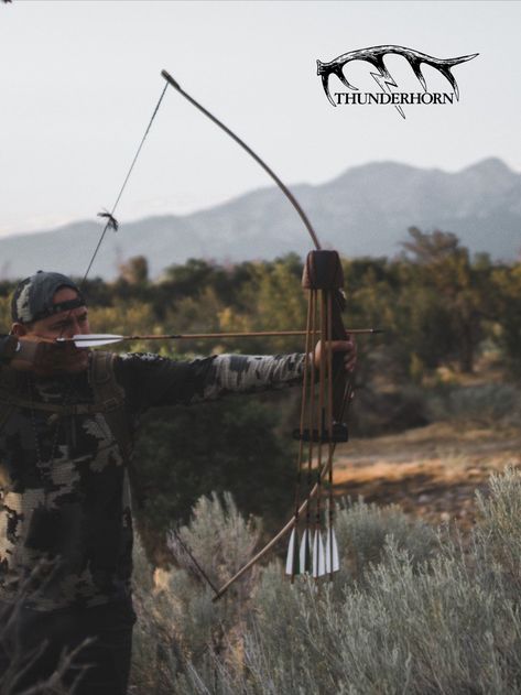 Traditional Bowhunting, Bow Hunting Tips, Survival Bow, Recurve Bows, Traditional Bow, Archery Bows, Bowhunting, Traditional Archery, Longbow