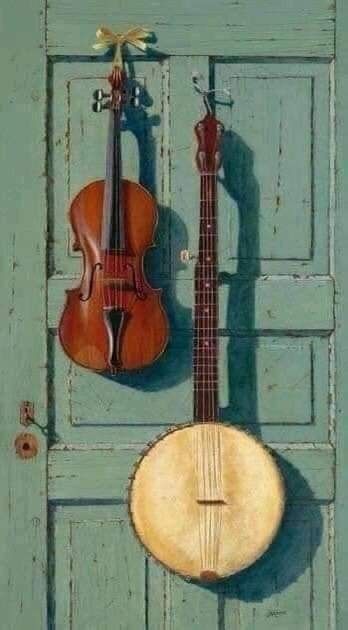 Vibeke Design, Bluegrass Music, Folk Music, Music Room, String Instruments, Sound Of Music, Music Love, Banjo, Music Art