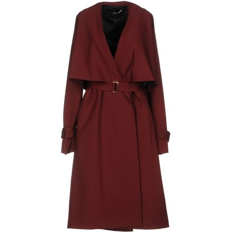 Rosetta Getty Overcoat (16.448.810 IDR) ❤ liked on Polyvore featuring outerwear, coats, maroon, red overcoat, long sleeve coat, over coat, single-breasted trench coats and maroon coat Maroon Trench Coat, Maroon Coat, Red Overcoat, Maroon Long Sleeve, Over Coat, Long Sleeve Coat, Garnet Red, Rosetta Getty, Maroon Red