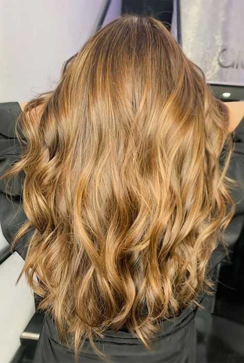 Natural Golden Brown Hair, Golden Bronze Hair Color, Golden Light Brown Hair, Light Golden Brown Hair Color, Gold Brown Hair, Light Golden Brown Hair, Long Hairstyle Ideas, Golden Hair Color, Carmel Hair Color