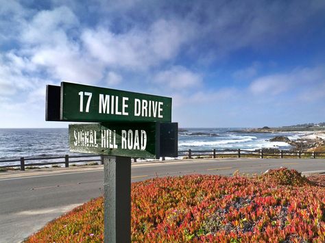 "17-Mile Drive in Monterey California is one of the most beautiful." —@InkandSword Small Cities, Sea To Sky Highway, 17 Mile Drive, Monterey Peninsula, Carmel California, Places In California, Water Pictures, Monterey California, Monterey Ca