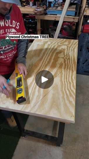 275K views · 2.6K reactions | Plywood Christmas tree decoration #Christmas #tree #decorations #gobuildstuff | Go Build Stuff Whitewash Plywood, Plywood Christmas Tree, Plywood Christmas, Christmas Diy Projects, Christmas Decoration Diy, Decoration Christmas Tree, Christmas Projects Diy, Christmas Crafting, Crafts For Adults