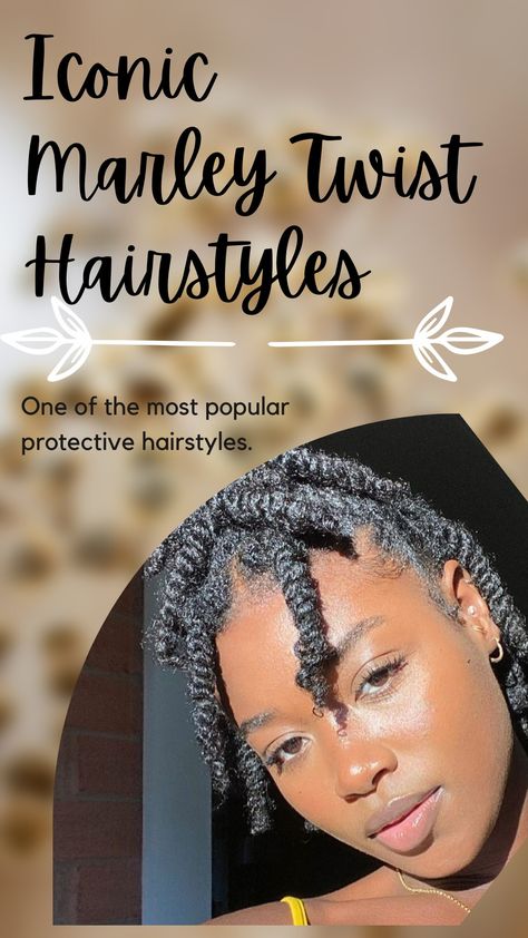 Marley Twist Hairstyles Marley Braid Hairstyles, Marley Braids Hairstyles, Marley Braids Styles, Twist Hairstyles For Women, Small Marley Twists, Long Marley Twists, Marley Twist Styles, Marley Braid, Marley Twist Hairstyles