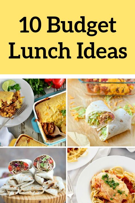 Easy Lunch Ideas For Two People, Lunch Ideas For Retirees, Budget Sandwich Ideas, Week Day Lunch Ideas For Work, Easy Meals For Lunch At Home, Popular Lunch Ideas, Easy Nutritious Lunch Ideas, Easy And Cheap Lunch Ideas For Work, Cheap Meals For Lunch