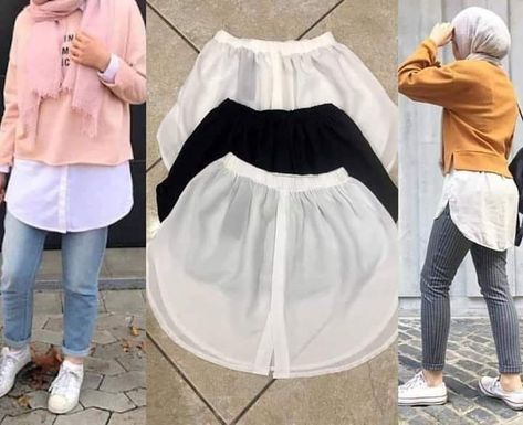 Umgestaltete Shirts, Shirt Extender, Stile Casual Chic, Fifties Fashion, High Street Fashion, Couture Mode, Altering Clothes, Fashion Days, Spring Fashion Trends