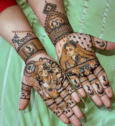 Raju Mehendi Artist - Mehndi Artist on ShaadiSaga Krishna Mehndi, Mehndi Designs Bridal, Paisley Tattoos, Bridal Mehandi, New Bridal Mehndi Designs, Mehndi Designs Bridal Hands, Mehndi Design Pictures, Modern Mehndi Designs, Engagement Mehndi Designs