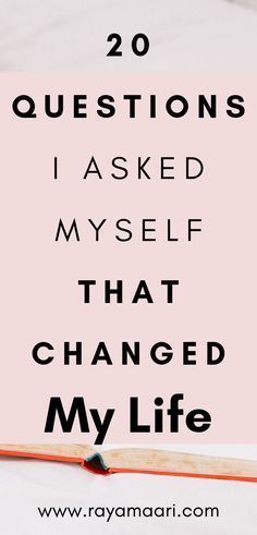 20 questions to help change your life #Life #Coaching #Quotes, #Tools & #Spirituality #Inspirational #Affirmations Changing Who You Are, 20 Questions, Journal Writing Prompts, My Self, Be True To Yourself, Journal Writing, Life Purpose, Self Improvement Tips, Change My Life