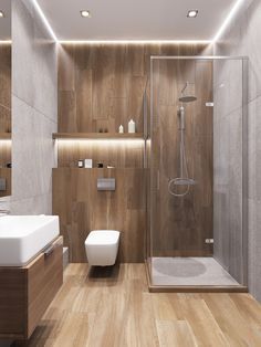 Makeover Kamar Mandi, Wooden Bathroom, 2024 Design, Remodel Bathroom, Small Bathrooms, Bathroom Ideas Modern, Bad Design, Small Bathroom Design, Ideas For