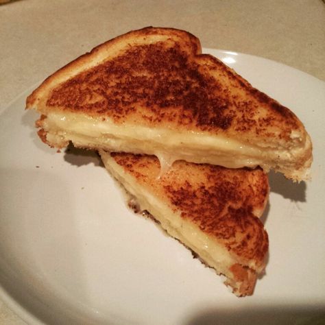 First try at cheese melt sandwich. Turned out very good. Grilled Cheese Sandwich Aesthetic, Cheese Sandwich Aesthetic, Grilled Cheese Aesthetic, Cheese Melt Sandwich, Toast And Cheese, Priest Oc, Ren Hiramoto, Cheese Jokes, Melted Cheese Sandwich