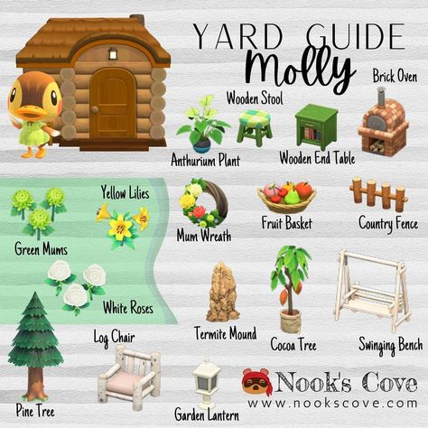 Acnh Treasure Island, Yard Ideas Acnh, Cottagecore Animal Crossing, Anthurium Plant, Acnh Cottagecore, Animal Crossing Guide, Island Theme, Animal Crossing Wild World, Animal Crossing Characters