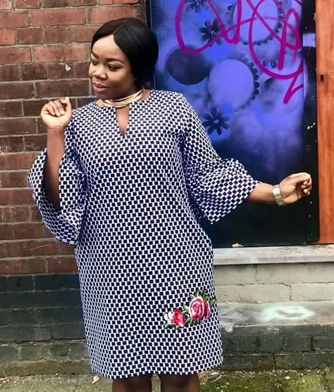 Check Material Gown Styles, Kitenge Loose Dress Designs, Short Gown For Ladies, Lose Dress, Shweshwe Traditional Dresses, Latest Ankara Long Free Gown Styles 2022, Gown For Ladies, Free Dress For Pregnant Women Ankara, Latest Ankara Short Gown