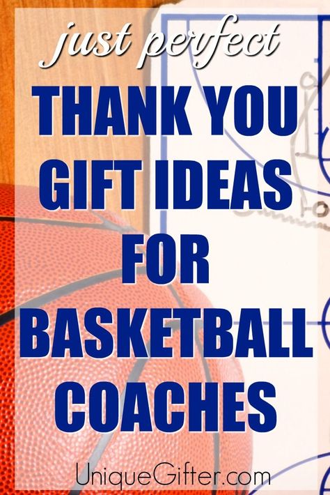 Show your coach how much you appreciate them with these thank you gift ideas for basketball coaches | coach gifts | end of season gift ideas | presents for coaches | basketballer | baller gifts Coach End Of Season Gift, Best Coach Gift Ideas, Coaches Thank You Gift Ideas, Coach Basketball Gifts, Thank You Gift For Coach, Basketball Coach Gift Basket, Basketball Team Gifts End Of Season, Gift For Basketball Coach, Gifts For Coaches Basketball