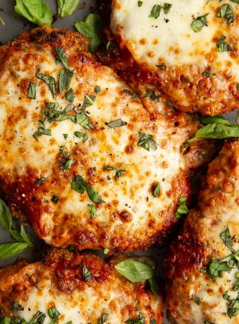 Baked Chicken Parm, Panini Recipes Chicken, Chicken Parmesan Recipe Easy, Chicken Parmesan Recipe Baked, Oven Baked Chicken Parmesan, Chicken Shawarma Recipe, Chicken Parmesan Recipe, Chicken Tikka Masala Recipes, Easy Chicken Parmesan