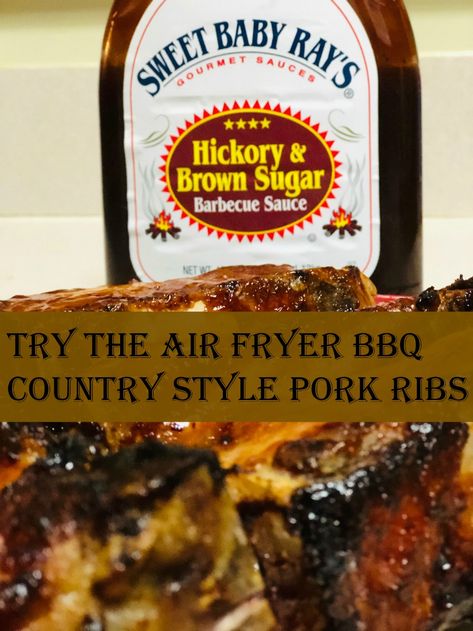 Try the Air Fryer BBQ Country Style Pork Ribs #RecipesTips Boneless Country Style Pork Ribs, Air Fryer Recipes Ribs, Country Pork Ribs, Air Fryer Recipes Pork, Air Fryer Recipes Low Carb, Boneless Pork Ribs, Air Fryer Recipes Breakfast, Air Fryer Recipes Appetizers, Air Fryer Recipes Snacks