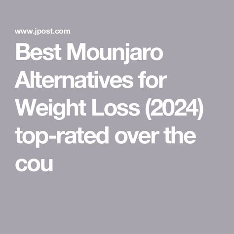 Best Mounjaro Alternatives for Weight Loss (2024) top-rated over the cou Chromium Picolinate, Natural Caffeine, Caffeine Content, Regulate Blood Sugar, Chronic Condition, Diet Pills, Holistic Approach, Energy Level, Weight Management