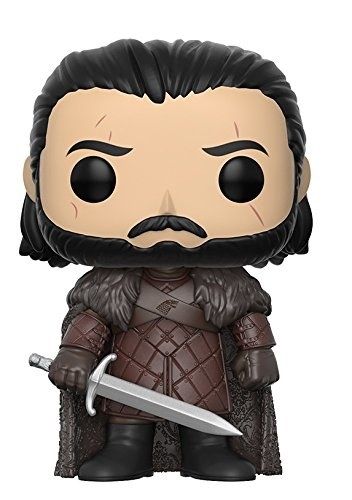 A Funko Pop Jon Snow action figure who looks so adorably concerned my heart might just burst. And before you ask, yes you can see his little man bun in the back. Got Jon Snow, Game Of Thrones Jon Snow, Jon Snow And Daenerys, Pop Game, Funko Game Of Thrones, Game Of Thrones Series, John Snow, Funk Pop, White Walker