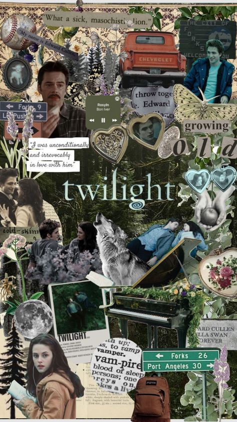 #myfirstshuffle The Proposal Movie, Mummy Movie, Twilight Saga Books, Carlisle Cullen, Vampire Twilight, Team Edward, Twilight 2008, Forks Washington, Movie Collage