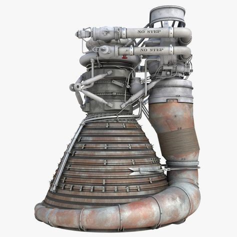 F-1 Rocket Engine 2 3D Model #AD ,#Rocket#Engine#Model Saturn V Rocket Model, Soyuz Spacecraft, Rocket Motor, Apollo Space Program, Model Rocket, Saturn V, Rocket Engine, Aircraft Engine, Drone Technology