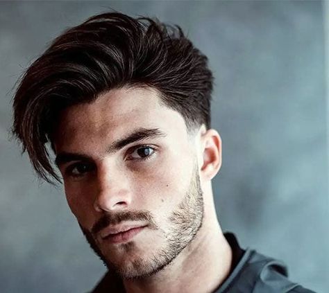 35 Best Side Swept Hairstyles For Men in 2023 Short Sides Long Top, Gentleman Haircut, Top Haircuts For Men, Short Fade Haircut, Low Skin Fade, High Skin Fade, Drop Fade Haircut, Curly Hair Fade, Side Swept Hairstyles