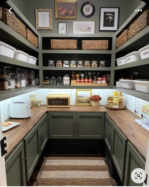 Walk In Pantry Ideas Layout With Window, Pantry Colors Walk In, Pantry Layout Walk In, Butlers Pantry Ideas Layout, Pantry Update, Walk In Pantry Ideas, Pantry Lighting, Pantry Closet Design, Pantry Layout