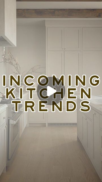 Loren Kreiss on Instagram: "Here are the latest kitchen cabinet trends. 🔥  #kitchenrenovation #kitcheninspiration #kitchensofinstagram #kitchencabinets #cabinetry #interiordesigninspiration #lainteriordesigner #interiordesigninspo #luxuryfurniture #homeremodelingideas" One Counter Kitchen, Kitchen Lots Of Cabinets, Shaker Kitchen Cabinets To Ceiling, 2024 Traditional Kitchen, Long Wall Of Cabinets Kitchen, Secondary Kitchen Ideas, Multi Color Kitchen Cabinets Ideas, Cabinets To Go Nantucket Bluff, Small Kitchen White Cabinets Ideas