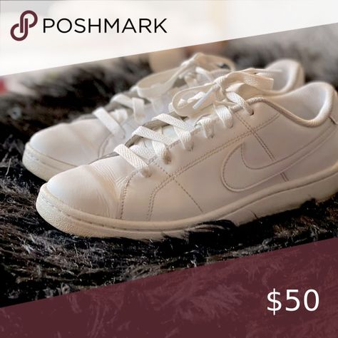 White 👟 Nike Court Royale 6.5 Women's Nike Court Royale Outfit Women, Royale Outfit, Nike Court Royale, Outfit Women, White Nike, White Nikes, White Sneaker, Air Jordan Sneaker, Bright White