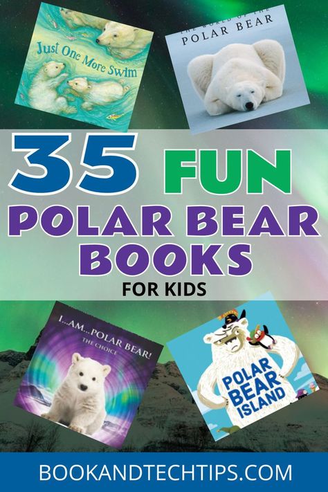 Discover engaging Arctic Animals Preschool ideas that bring learning to life! Explore fun and educational Arctic Animals Activities that teach kids about the Arctic Habitat and its fascinating creatures, majestic Polar Bears. Book covers pictured. Polar Bear Books For Kids, Polar Bear Learning Activities, Polar Bear Activities For Preschool, Polar Bear Activities, Arctic Animals Preschool Activities, Polar Bear Unit, Arctic Animals Activities, Polar Bears Activities, Arctic Animals Preschool